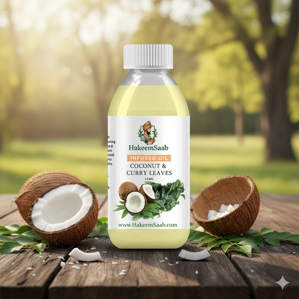 Pansari Coconut & Curry Leaves Infused Oil